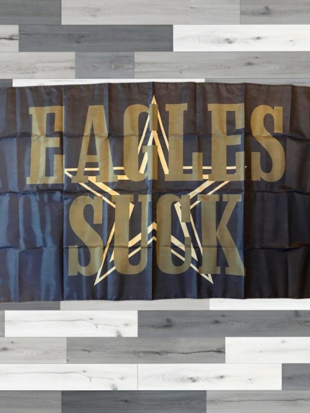 Dallas Cowboys Eagles Suck 3x5 Flag Banner
